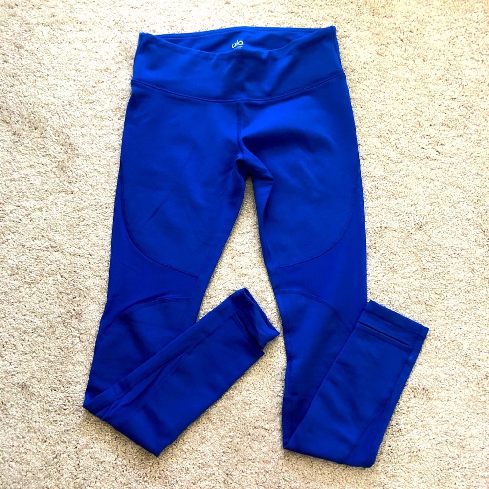 Alo Yoga blue leggings